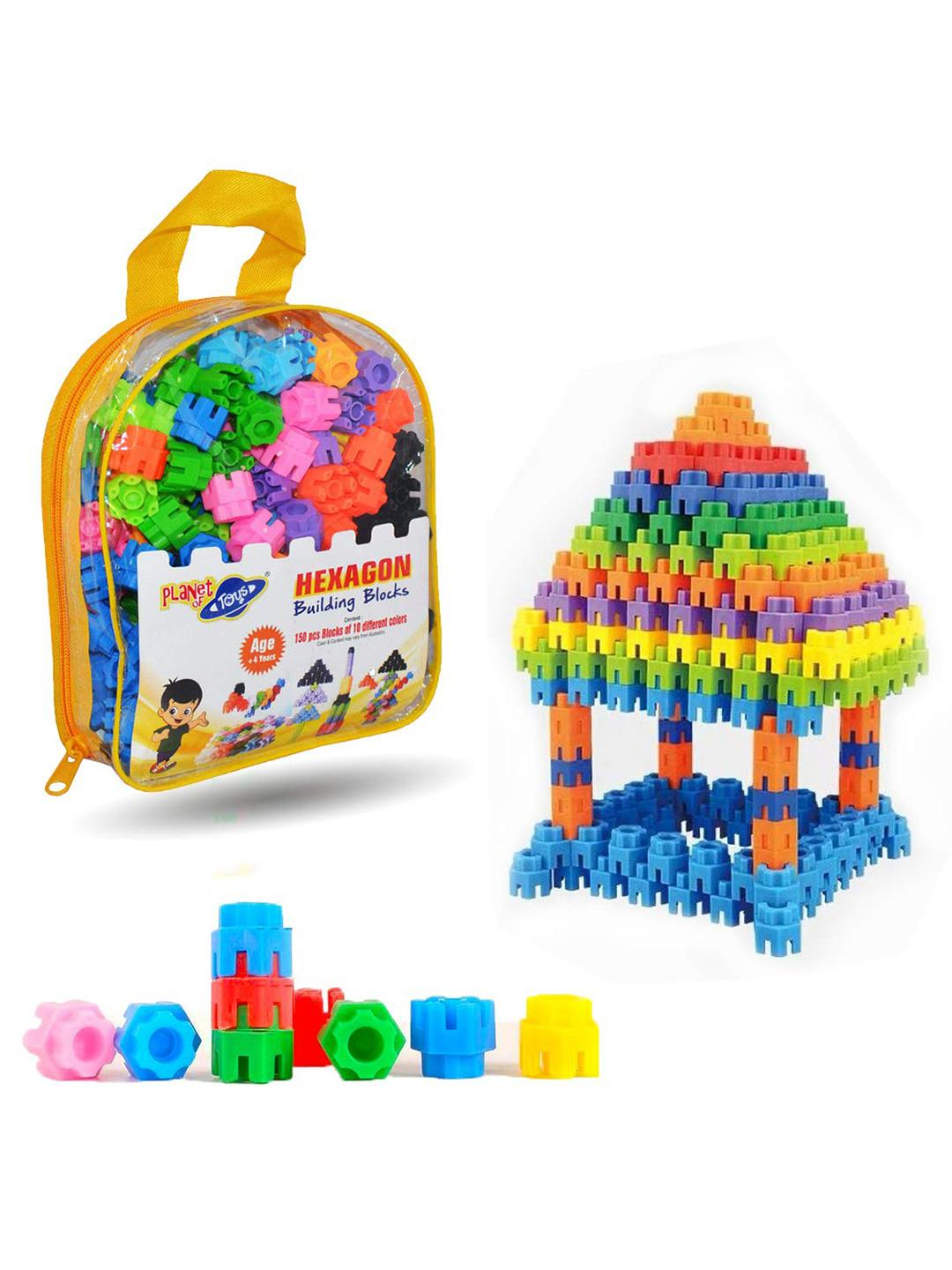 Hexagon Building Blocks Bag