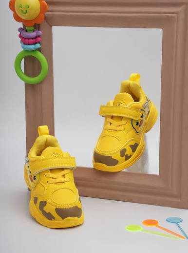 Yellow Kids Sneakers